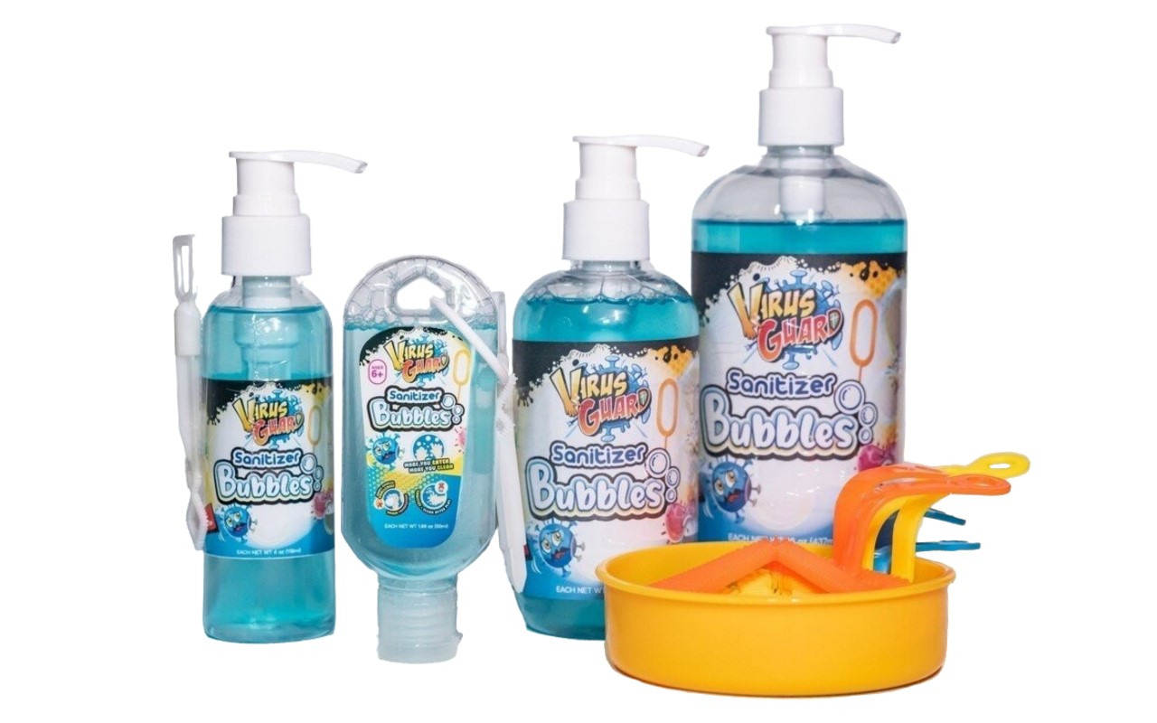 創新的 Sanitiser Bubbles