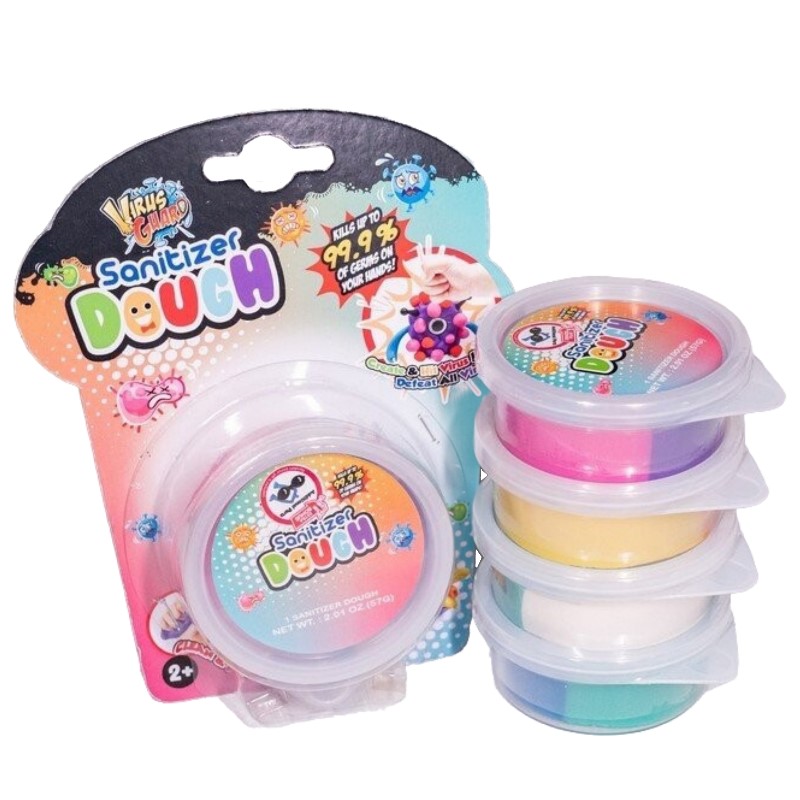 Sanitizer Dough Pot Twin Colors Dough