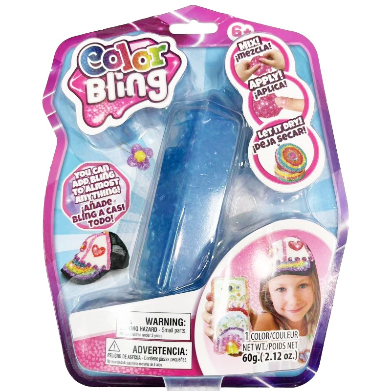 ColorBling Big Gem Asst. (Blue)